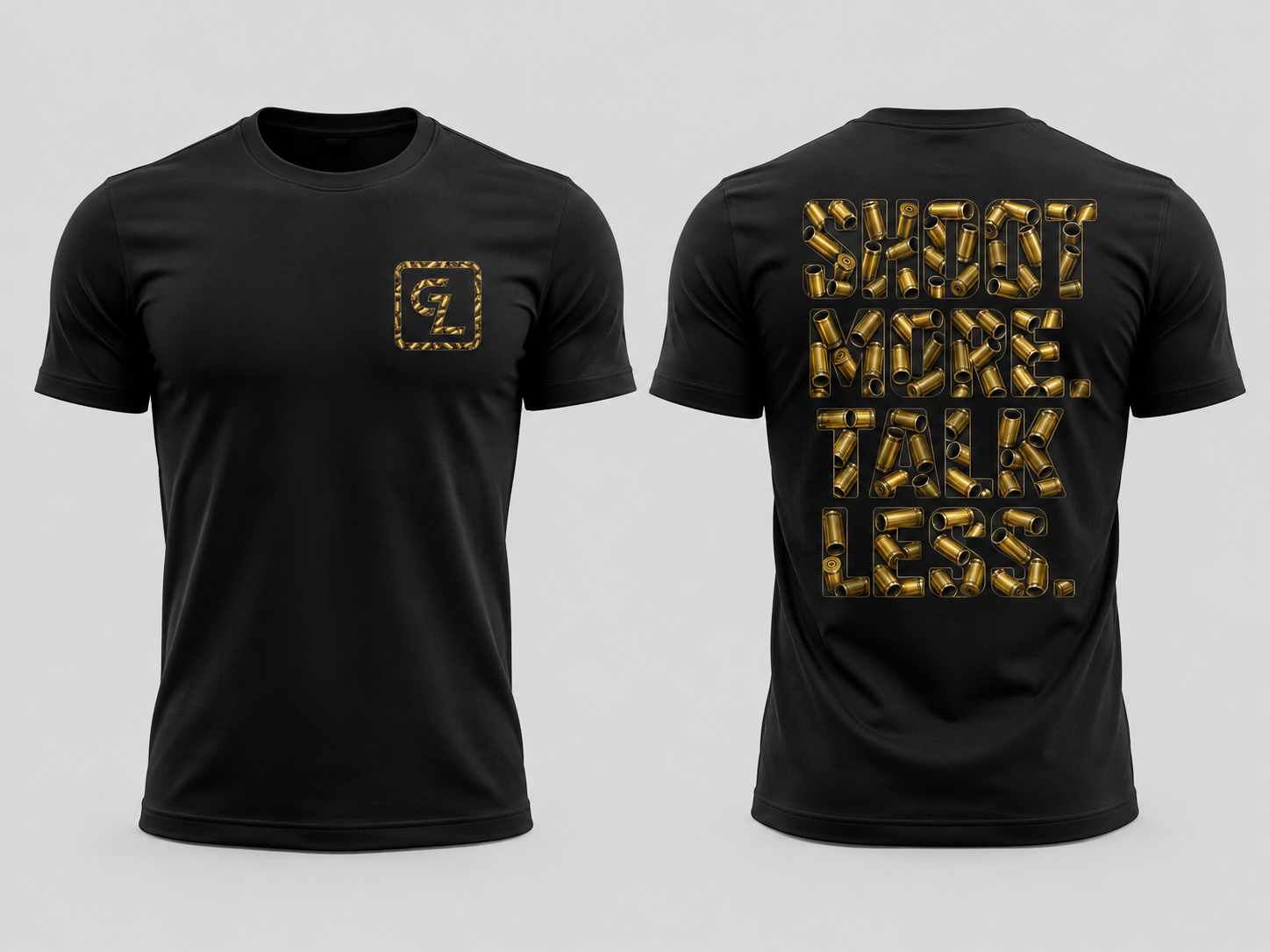 Shoot More. Talk Less. Tee
