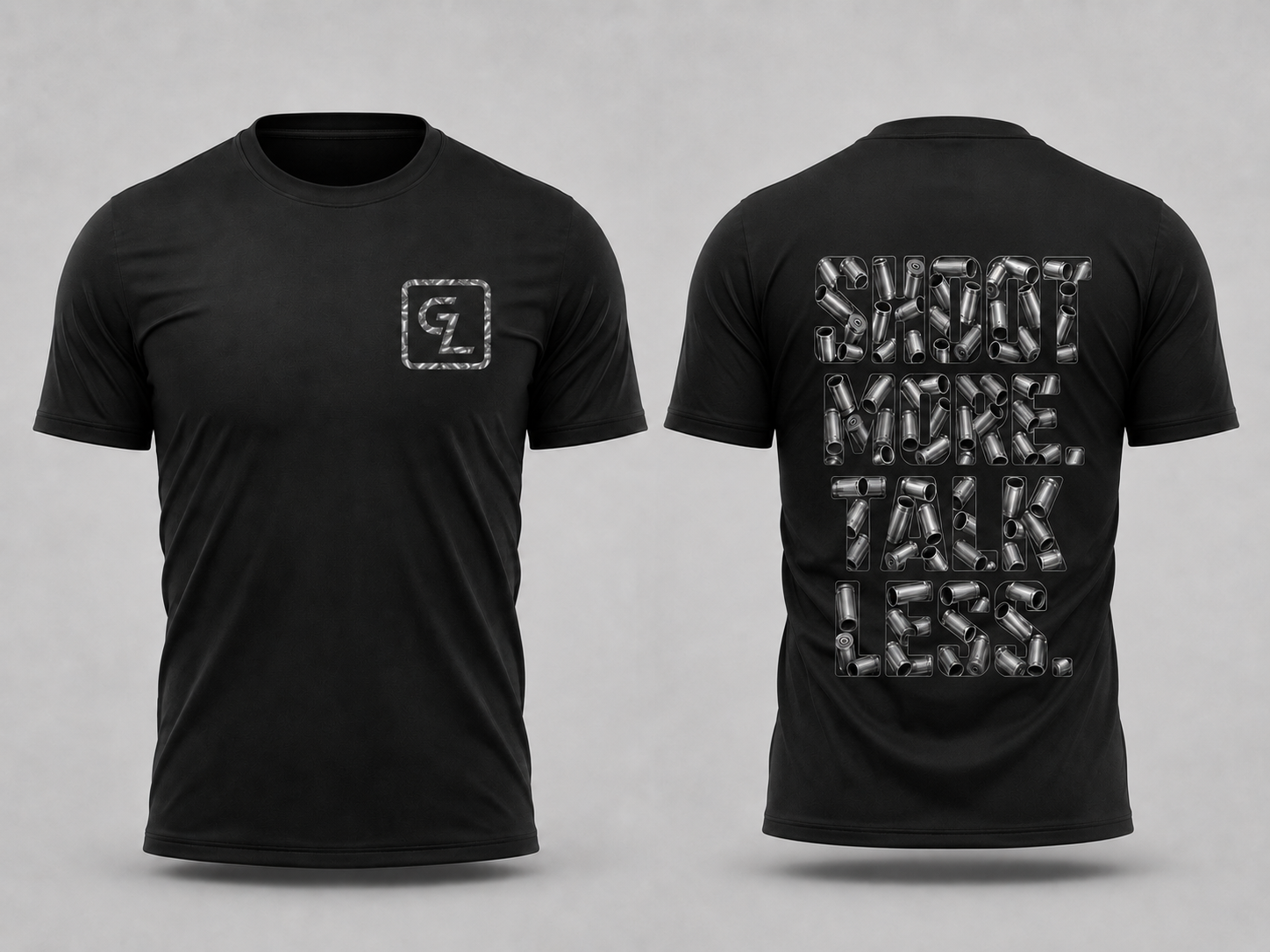 Shoot More. Talk Less. Tee