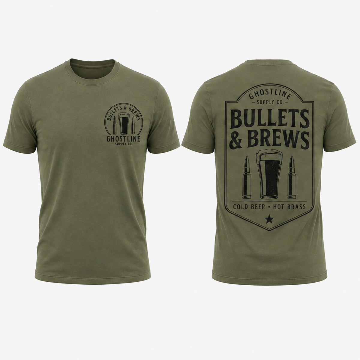 Bullets and Brews Tee