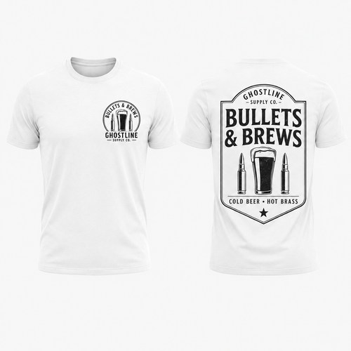 Bullets and Brews Tee