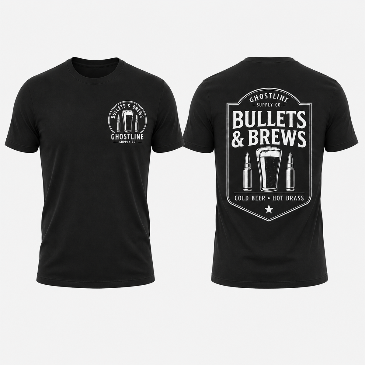Bullets and Brews Tee